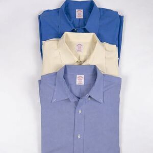 Brooks Brothers Mens Madison Button Down Shirt 19-36 3XL Bundle Supima Cotton